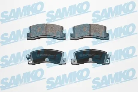 Колодки гальмівні (задні) Toyota Camry 86-01/Avensis 97-03/Carina 87-97/Lexus RX 98-03/ES 89-01 SAMKO 5SP514