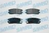 Колодки гальмівні (задні) Opel Frontera A/B 92-04/Monterry A/B 91-99 SAMKO (5SP524) зображення 1