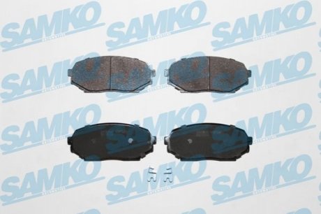 Гальмівні колодки, дискове гальмо.) SAMKO 5SP525 (фото 1)