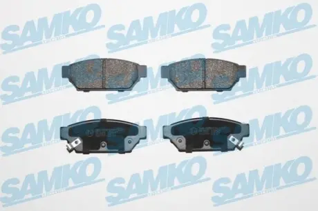 Гальмівні колодки, дискове гальмо (набір) SAMKO 5SP547