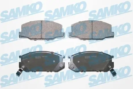 Гальмівні колодки, дискове гальмо (набір) SAMKO 5SP553