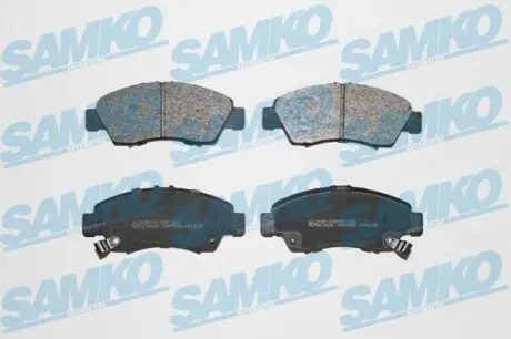 Колодки гальмівні (передні) Honda Civic V/VI 91-01/Jazz 02-08 SAMKO 5SP558