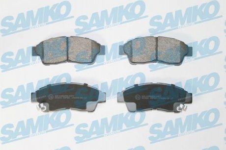 Гальмівні колодки, дискове гальмо (набір) SAMKO 5SP561 (фото 1)