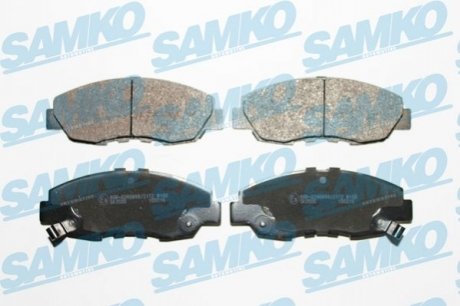 Тормозные колодки, дисковый тормоз.) SAMKO 5SP566 (фото 1)