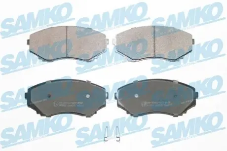 Тормозные колодки, дисковый тормоз.) SAMKO 5SP570