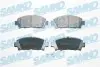 Колодки гальмівні (передні) Toyota Avensis 97-03 SAMKO (5SP573) зображення 1
