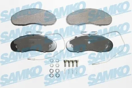 Тормозные колодки, дисковый тормоз.) SAMKO 5SP580