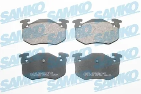 Тормозные колодки, дисковый тормоз.) SAMKO 5SP582