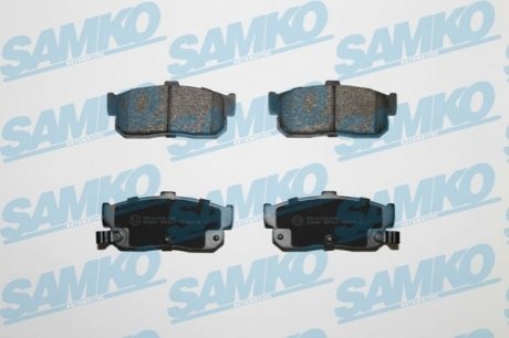 Тормозные колодки, дисковый тормоз.) SAMKO 5SP602 (фото 1)