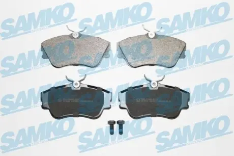 Колодки гальмівні (передні) VW T4 90-03 R15 SAMKO 5SP605