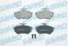 Колодки гальмівні (передні) Seat Cordoba/Ibiza 93-02 SAMKO (5SP613) зображення 1