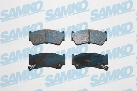 Тормозные колодки, дисковый тормоз.) SAMKO 5SP617 (фото 1)