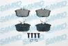 Тормозные колодки, дисковый тормоз.) SAMKO (5SP621) изображение 1
