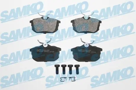 Колодки гальмівні (задні) Mitsubishi Colt 04-12/Space Star 98-04/Carisma 95-06/Volvo S40/V40 95-04 SAMKO 5SP621
