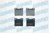Колодки гальмівні (задні) Peugeot 406 96-04/605 89-11 (+датчики) SAMKO (5SP622) зображення 1