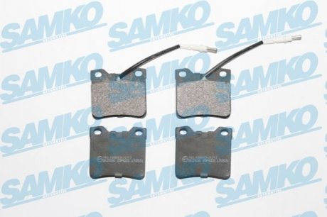 Тормозные колодки, дисковый тормоз.) SAMKO 5SP623 (фото 1)