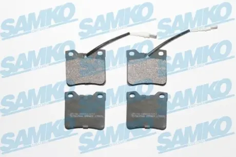 Гальмівні колодки, дискове гальмо (набір) SAMKO 5SP623
