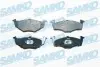 Тормозные колодки, дисковый тормоз.) SAMKO (5SP638) изображение 1