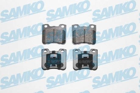 Тормозные колодки, дисковый тормоз.) SAMKO 5SP643