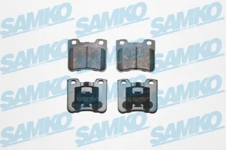 Гальмівні колодки, дискове гальмо (набір) SAMKO 5SP643