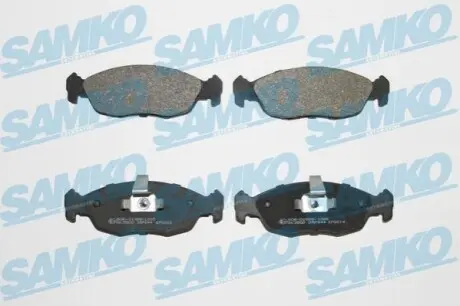 Гальмівні колодки, дискове гальмо (набір) SAMKO 5SP644