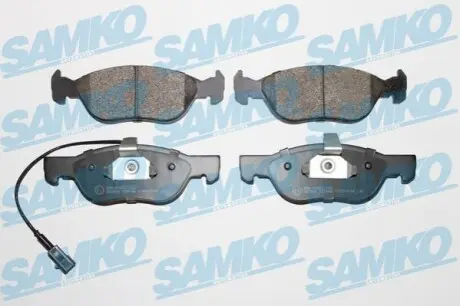 Тормозные колодки, дисковый тормоз.) SAMKO 5SP646