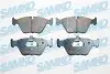 Тормозные колодки, дисковый тормоз.) SAMKO (5SP649) изображение 1