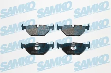 Колодки гальмівні (задні) BMW 5 (E39) 95 SAMKO 5SP650