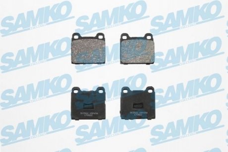 Тормозные колодки, дисковый тормоз.) SAMKO 5SP659 (фото 1)