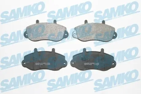 Тормозные колодки передние 98-06 R15 (тип BENDIX) SAMKO 5SP663