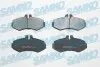 Тормозные колодки, дисковый тормоз.) SAMKO (5SP672) изображение 1