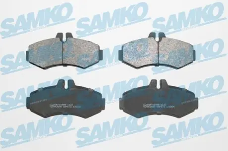 Тормозные колодки, дисковый тормоз.) SAMKO 5SP672