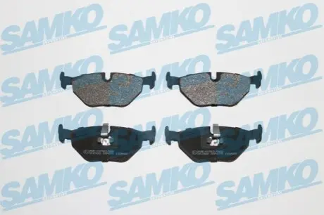 Колодки гальмівні (задні) BMW 3 (E36/E46) 90-06/Z4 (E85) 02-09/Rover 75 99-05/Saab 9-5 97-09 SAMKO 5SP675