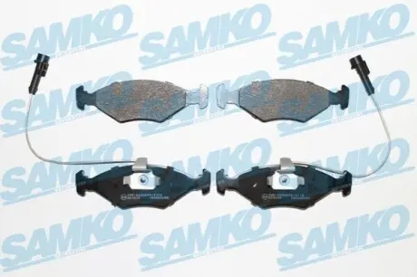 Тормозные колодки, дисковый тормоз.) SAMKO 5SP680