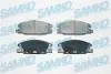 Тормозные колодки, дисковый тормоз.) SAMKO (5SP685) изображение 1