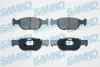 Тормозные колодки, дисковый тормоз.) SAMKO (5SP687) изображение 1