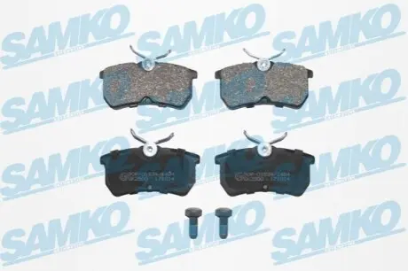 Колодки гальмівні (задні) Ford Focus 98-05/Fiesta V/VI 05 SAMKO 5SP697