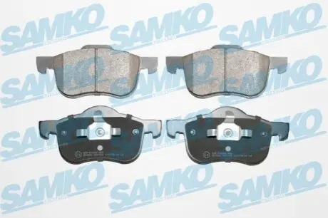 Тормозные колодки, дисковое тормоз (набор) SAMKO 5SP704