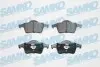 Тормозные колодки, дисковый тормоз.) SAMKO (5SP705) изображение 1