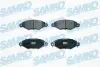 Тормозные колодки, дисковый тормоз.) SAMKO (5SP708) изображение 1
