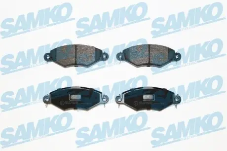 Гальмівні колодки, дискове гальмо (набір) SAMKO 5SP708