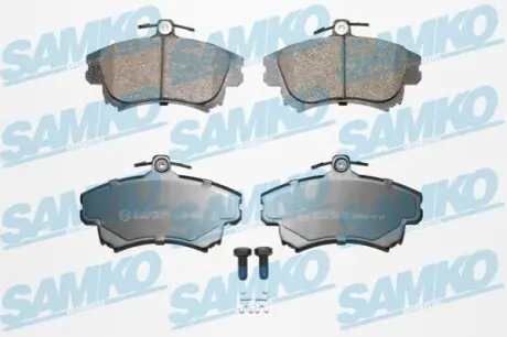 Колодки гальмівні (передні) Mitsubishi Carisma 95-06/Colt 04-13/Volvo V40/S40 95-06 SAMKO 5SP711