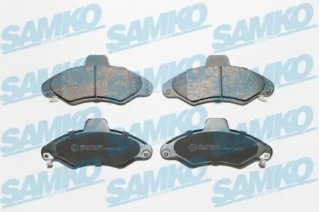 Колодки гальмівні (передні) Ford Escort V/VI 90-00/Orion III 90-93 (Bosch) SAMKO 5SP717