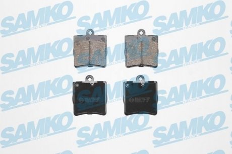 Гальмівні колодки, дискове гальмо (набір) SAMKO 5SP726