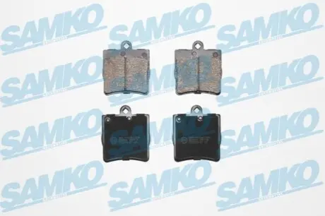 Гальмівні колодки, дискове гальмо (набір) SAMKO 5SP726