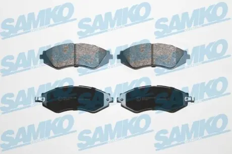 Тормозные колодки, дисковый тормоз.) SAMKO 5SP729