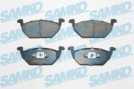 Колодки гальмівні (передні) VW Polo VI 17 SAMKO 5SP730