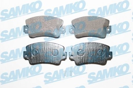 Тормозные колодки, дисковый тормоз.) SAMKO 5SP731 (фото 1)