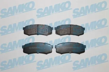 Колодки гальмівні (задні) Mitsubishi Pajero IV 06-/Toyota Land Cruiser 84 SAMKO 5SP749
