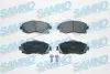 Тормозные колодки, дисковый тормоз.) SAMKO (5SP758) изображение 1